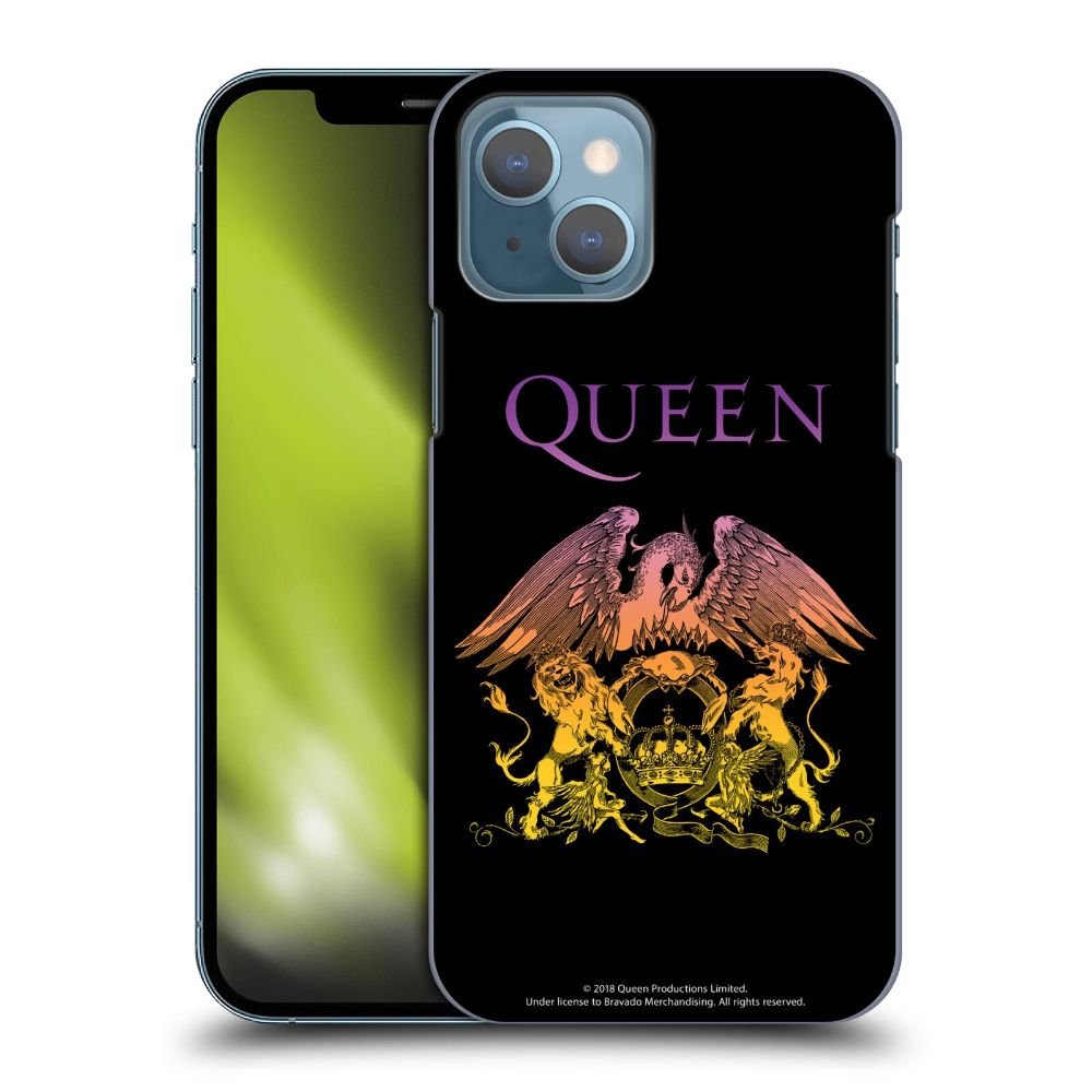 QUEEN クイーン (初来日50周年 ) - Logo Crest ハードcase / Apple iPhoneケース - PGS